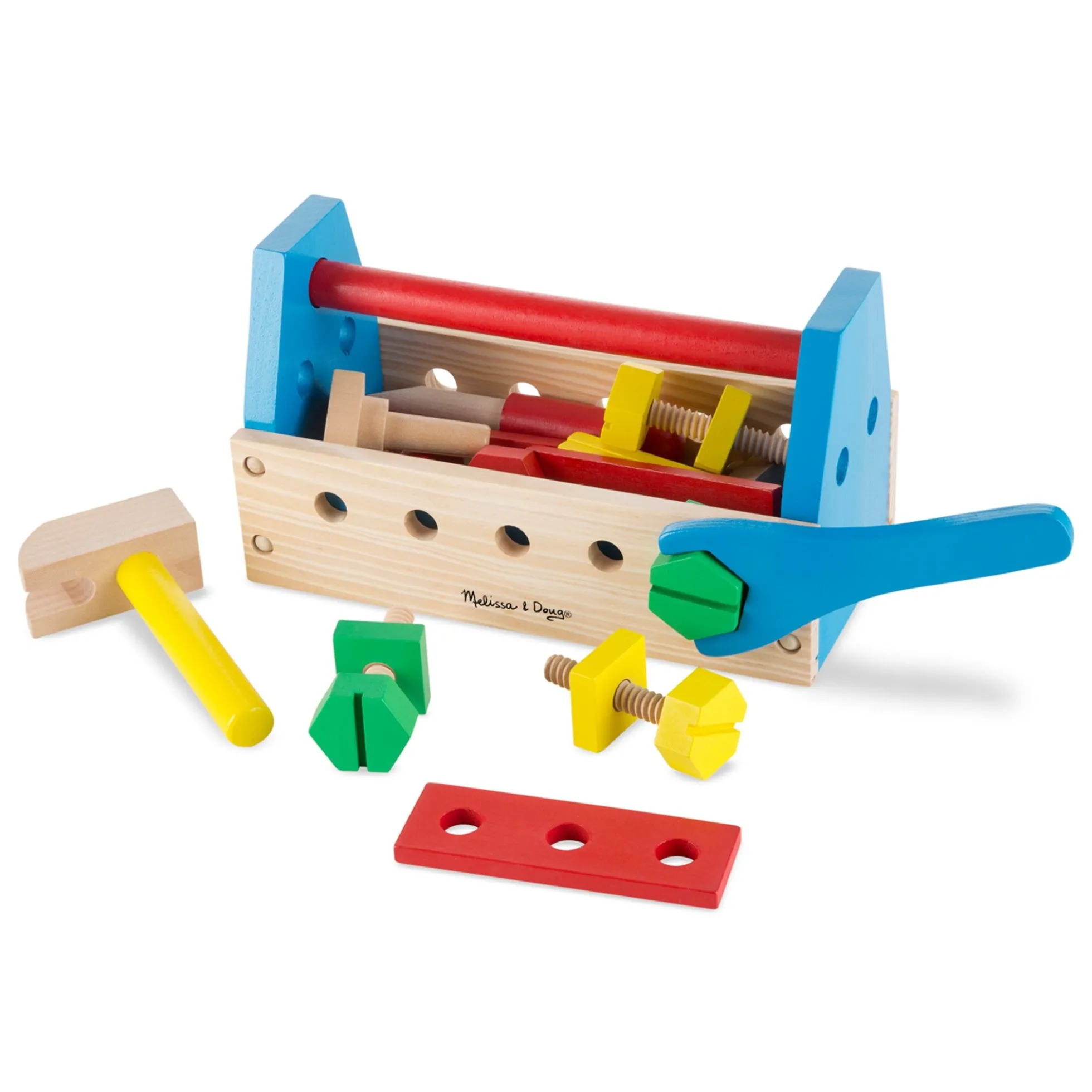 Wooden Take-Along Tool Kit