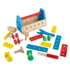Wooden Take-Along Tool Kit