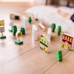 Wooden Town Play Set