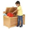 Wooden Toy Chest (Honey)