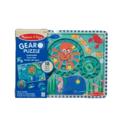 Wooden Underwater Gear Puzzle – 18 Pieces