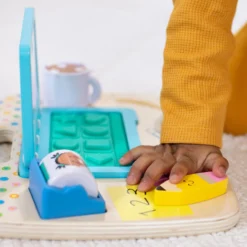 Wooden Work & Play Desktop Activity Board