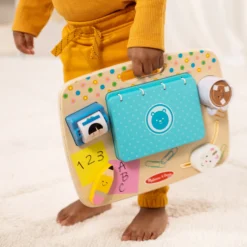 Wooden Work & Play Desktop Activity Board