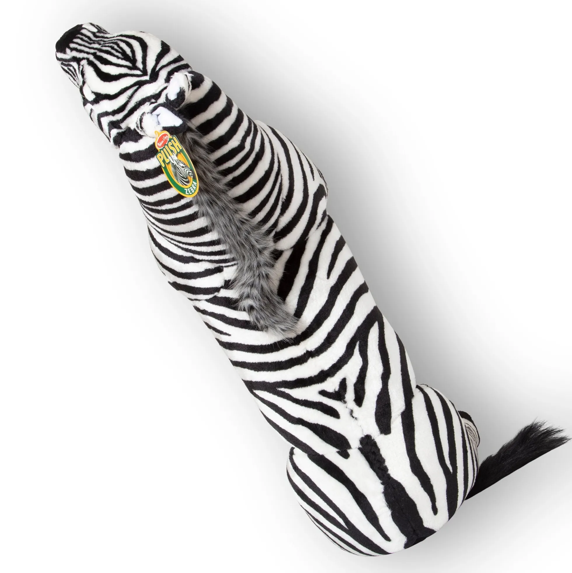 Zebra Lifelike Plush Stuffed Animal