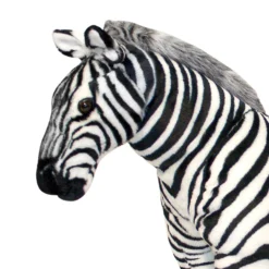 Zebra Lifelike Plush Stuffed Animal